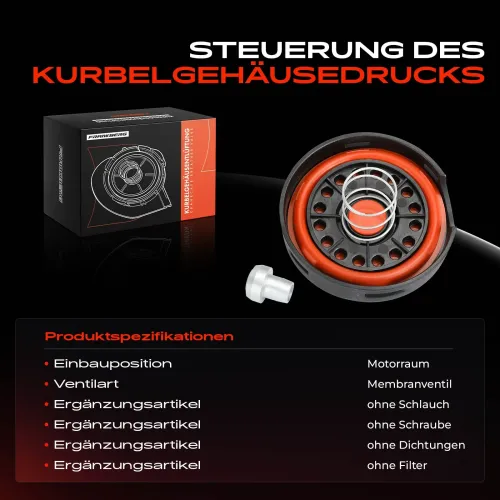 Ventil, Kurbelgehäuseentlüftung Motorraum Frankberg 5481FB0054720 Bild Ventil, Kurbelgehäuseentlüftung Motorraum Frankberg 5481FB0054720