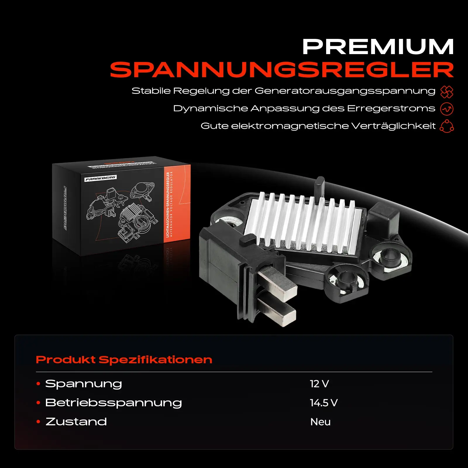 Sensor, Raddrehzahl Vorderachse links Frankberg 5481FB0000373