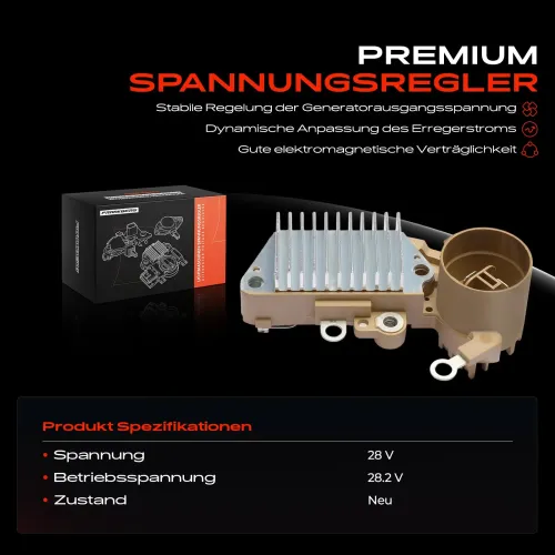 Generatorregler 28 V Frankberg 5481FB0054772 Bild Generatorregler 28 V Frankberg 5481FB0054772