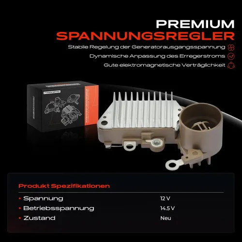 Generatorregler 12 V Frankberg 5481FB0054773 Bild Generatorregler 12 V Frankberg 5481FB0054773