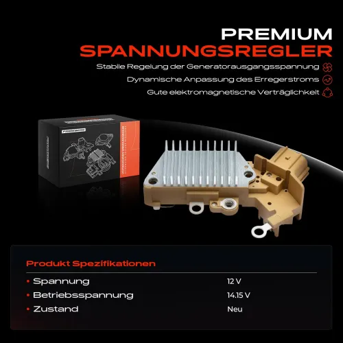 Generatorregler 12 V Frankberg 5481FB0054775 Bild Generatorregler 12 V Frankberg 5481FB0054775