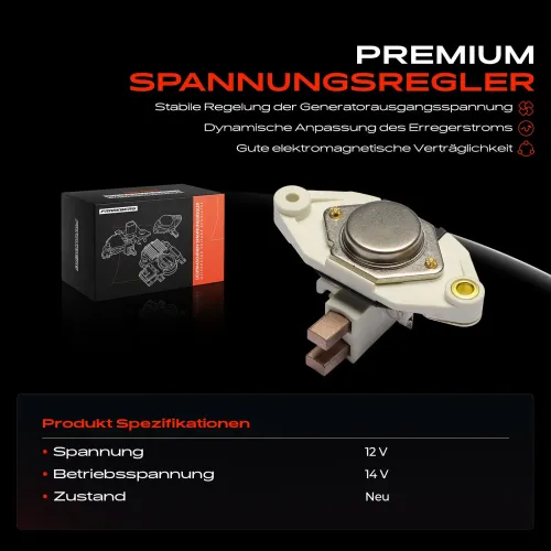 Generatorregler 12 V Frankberg 5481FB0054777 Bild Generatorregler 12 V Frankberg 5481FB0054777