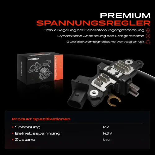Generatorregler 12 V Frankberg 5481FB0054780 Bild Generatorregler 12 V Frankberg 5481FB0054780