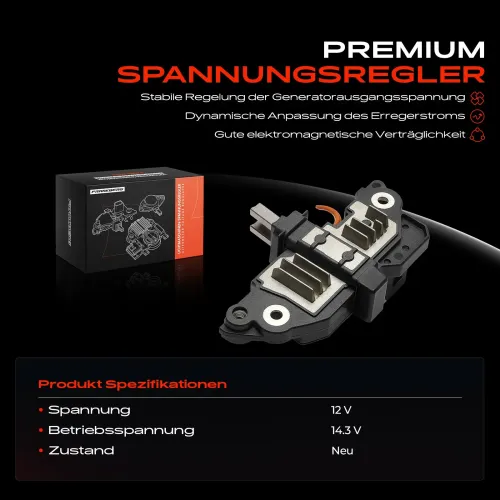 Generatorregler 12 V Frankberg 5481FB0054781 Bild Generatorregler 12 V Frankberg 5481FB0054781