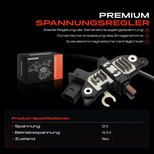 Generatorregler 12 V Frankberg 5481FB0054783 Bild Generatorregler 12 V Frankberg 5481FB0054783
