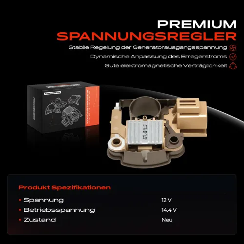 Generatorregler 12 V Frankberg 5481FB0054799 Bild Generatorregler 12 V Frankberg 5481FB0054799