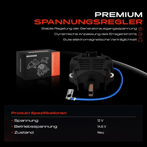 Generatorregler 12 V Frankberg 5481FB0054820 Bild Generatorregler 12 V Frankberg 5481FB0054820