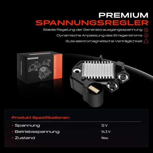 Generatorregler 12 V Frankberg 5481FB0054823 Bild Generatorregler 12 V Frankberg 5481FB0054823