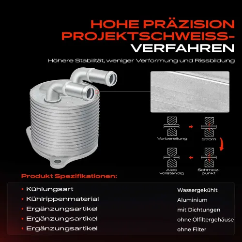 Ölkühler, Motoröl Frankberg 5481FB0054898 Bild Ölkühler, Motoröl Frankberg 5481FB0054898