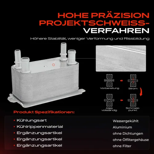 Ölkühler, Motoröl Frankberg 5481FB0054901 Bild Ölkühler, Motoröl Frankberg 5481FB0054901