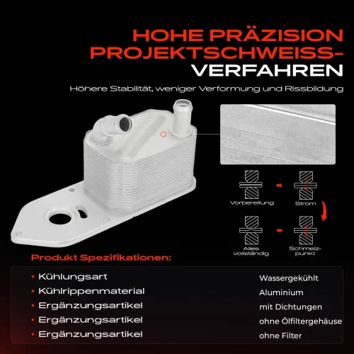 Ölkühler, Motoröl Frankberg 5481FB0054904 Bild Ölkühler, Motoröl Frankberg 5481FB0054904
