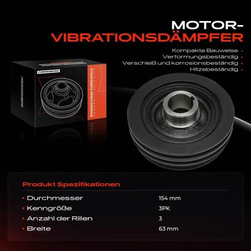 Riemenscheibe, Kurbelwelle Frankberg 5481FB0055138 Bild Riemenscheibe, Kurbelwelle Frankberg 5481FB0055138