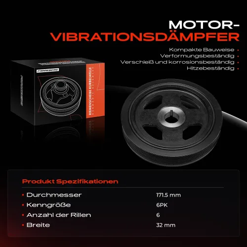 Riemenscheibe, Kurbelwelle Frankberg 5481FB0055153 Bild Riemenscheibe, Kurbelwelle Frankberg 5481FB0055153