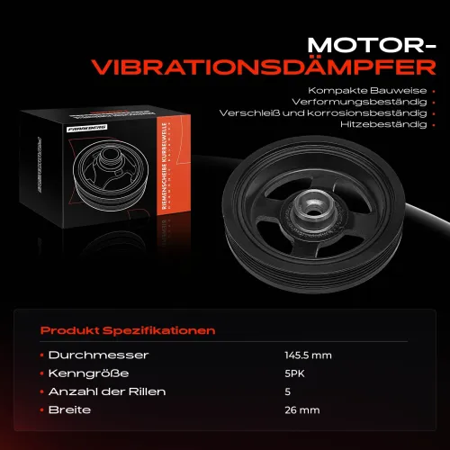 Riemenscheibe, Kurbelwelle Frankberg 5481FB0055169 Bild Riemenscheibe, Kurbelwelle Frankberg 5481FB0055169