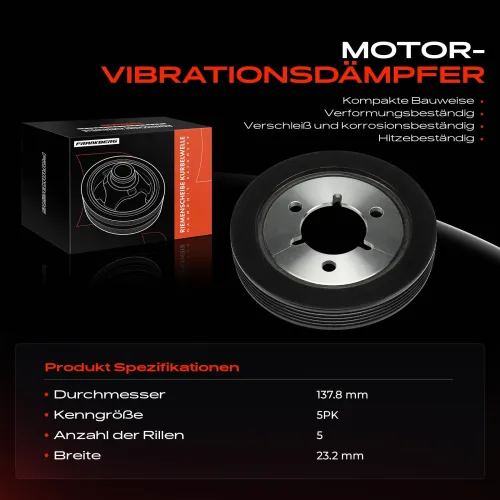 Riemenscheibe, Kurbelwelle Frankberg 5481FB0055173 Bild Riemenscheibe, Kurbelwelle Frankberg 5481FB0055173