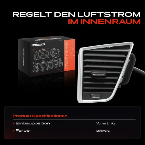 Luftdüse, Armaturenbrett vorne links Frankberg 5481FB0055244 Bild Luftdüse, Armaturenbrett vorne links Frankberg 5481FB0055244