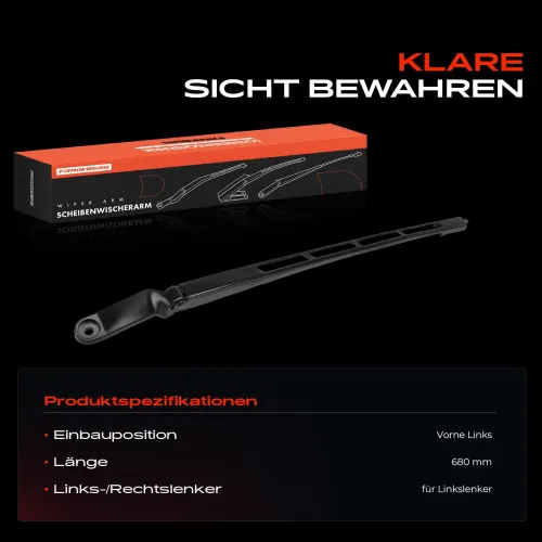 Wischarm, Scheibenreinigung Frankberg 5481FB0055271 Bild Wischarm, Scheibenreinigung Frankberg 5481FB0055271