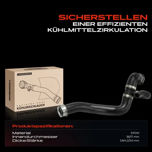 Kühlerschlauch Frankberg 5481FB0055467 Bild Kühlerschlauch Frankberg 5481FB0055467