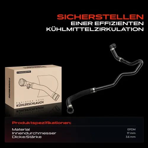 Kühlerschlauch Frankberg 5481FB0055473 Bild Kühlerschlauch Frankberg 5481FB0055473