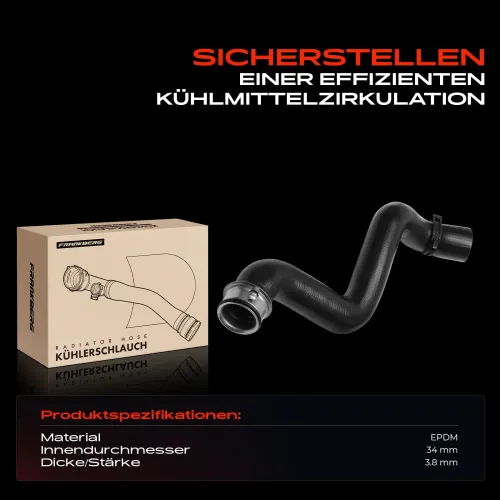 Kühlerschlauch Frankberg 5481FB0055474 Bild Kühlerschlauch Frankberg 5481FB0055474