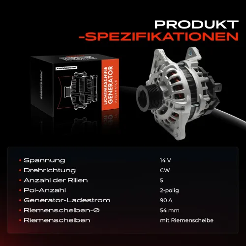 Generator 14 V Frankberg 5481FB0055547 Bild Generator 14 V Frankberg 5481FB0055547