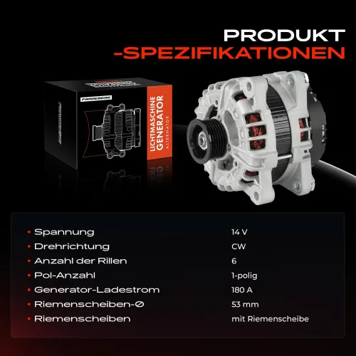 Generator 14 V Frankberg 5481FB0055548 Bild Generator 14 V Frankberg 5481FB0055548