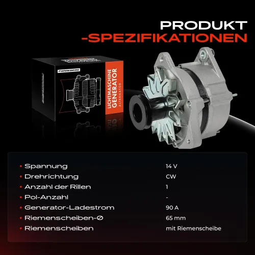 Generator 14 V Frankberg 5481FB0055562 Bild Generator 14 V Frankberg 5481FB0055562