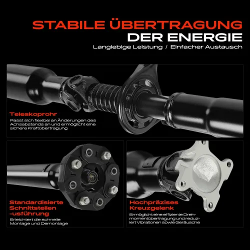 Gelenkwelle, Achsantrieb Hinterachse Frankberg 5481FB0055699 Bild Gelenkwelle, Achsantrieb Hinterachse Frankberg 5481FB0055699