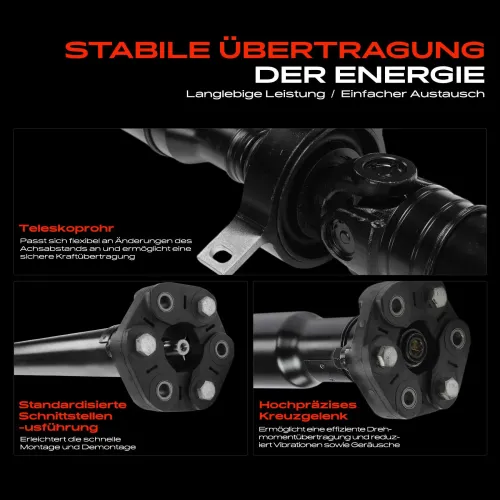 Gelenkwelle, Achsantrieb Hinterachse Frankberg 5481FB0055700 Bild Gelenkwelle, Achsantrieb Hinterachse Frankberg 5481FB0055700