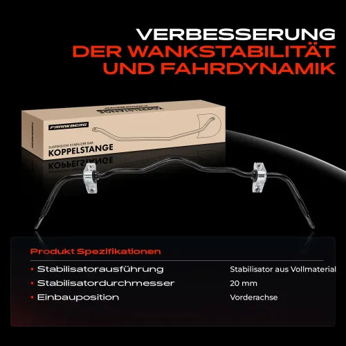 Stabilisator, Fahrwerk Frankberg 5481FB0055709 Bild Stabilisator, Fahrwerk Frankberg 5481FB0055709