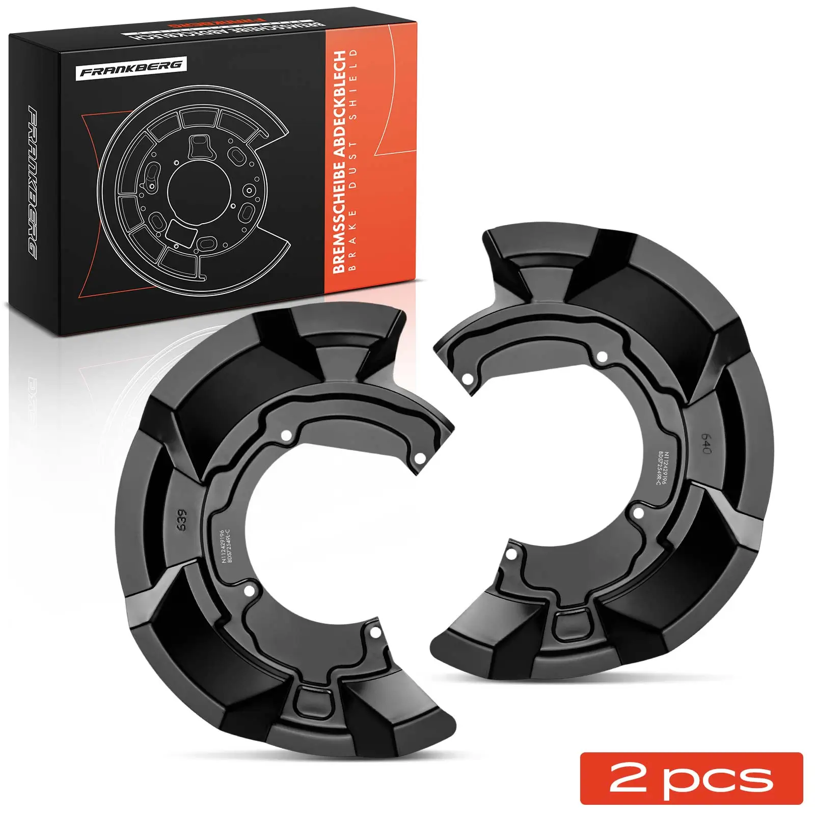 Warnkontakt, Bremsbelagverschleiß Vorderachse beidseitig Frankberg 5481FB0005718