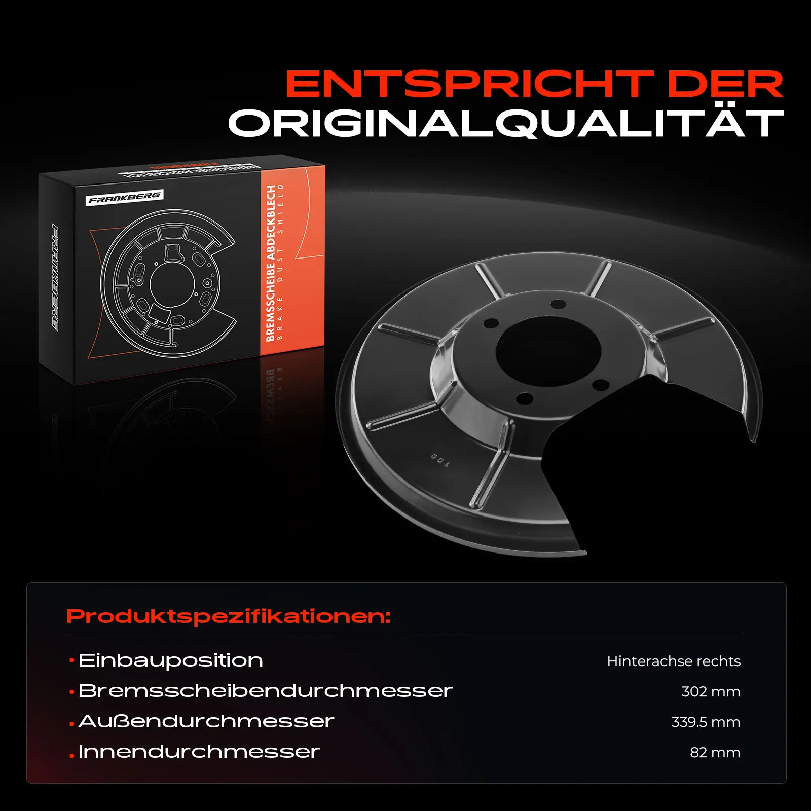 Warnkontakt, Bremsbelagverschleiß Vorderachse beidseitig Frankberg 5481FB0005795