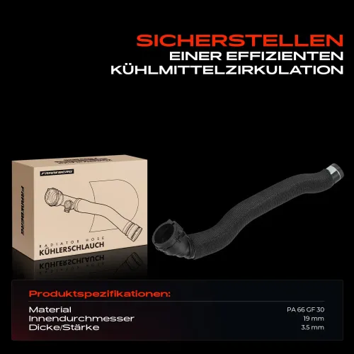 Kühlerschlauch Frankberg 5481FB0055750 Bild Kühlerschlauch Frankberg 5481FB0055750