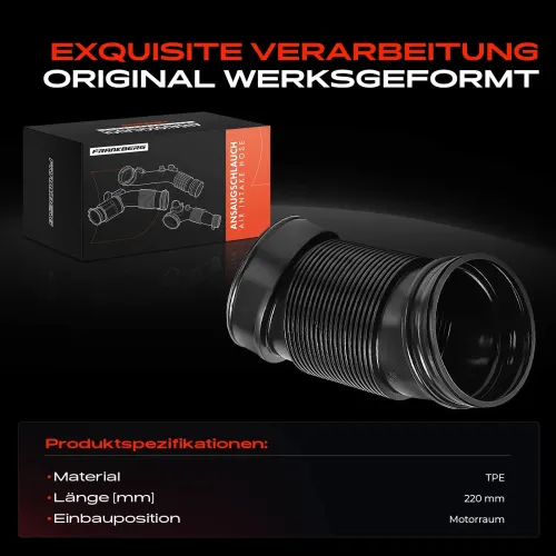 Ansaugschlauch, Luftfilter Motorraum Frankberg 5481FB0055754 Bild Ansaugschlauch, Luftfilter Motorraum Frankberg 5481FB0055754