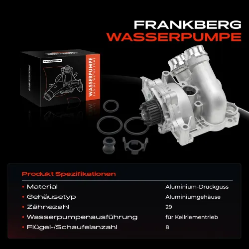 Wasserpumpe, Motorkühlung Frankberg 5481FB0055771 Bild Wasserpumpe, Motorkühlung Frankberg 5481FB0055771