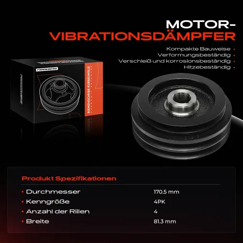 Riemenscheibe, Kurbelwelle Frankberg 5481FB0055818 Bild Riemenscheibe, Kurbelwelle Frankberg 5481FB0055818