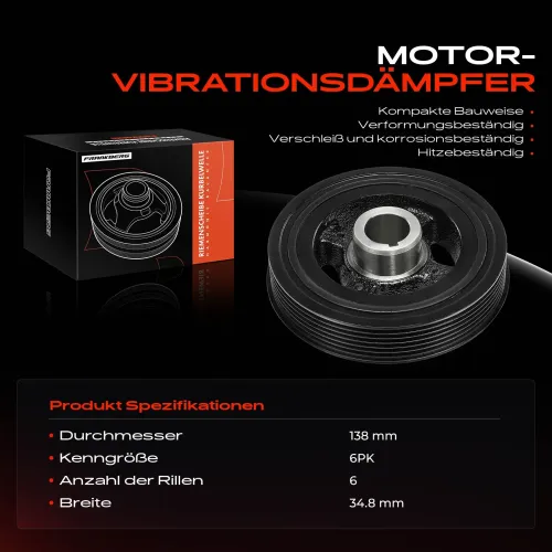 Riemenscheibe, Kurbelwelle Frankberg 5481FB0055823 Bild Riemenscheibe, Kurbelwelle Frankberg 5481FB0055823