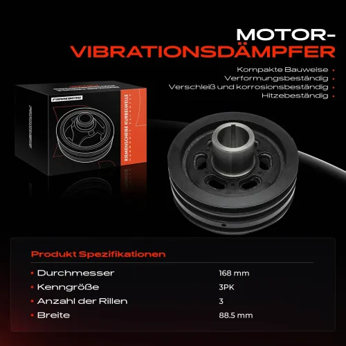 Riemenscheibe, Kurbelwelle Frankberg 5481FB0055824 Bild Riemenscheibe, Kurbelwelle Frankberg 5481FB0055824