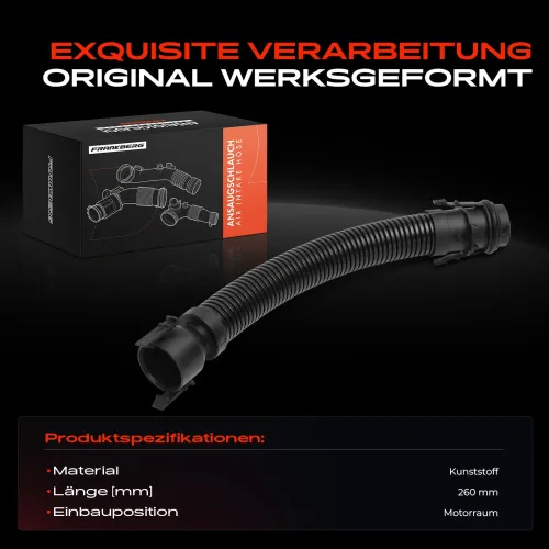 Ansaugschlauch, Luftfilter Motorraum Frankberg 5481FB0055835 Bild Ansaugschlauch, Luftfilter Motorraum Frankberg 5481FB0055835