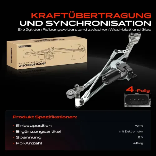 Wischergestänge 12 V vorne Frankberg 5481FB0055904 Bild Wischergestänge 12 V vorne Frankberg 5481FB0055904
