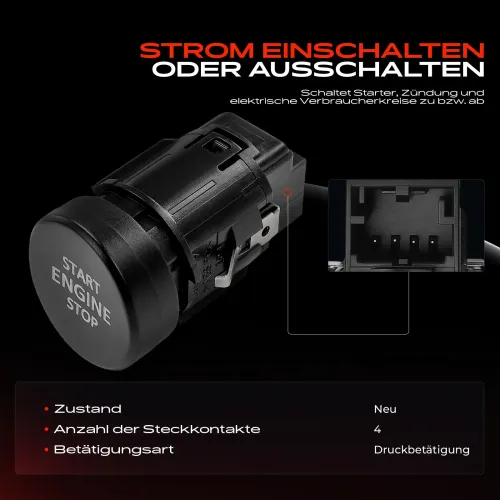 Zünd-/Startschalter Frankberg 5481FB0055913 Bild Zünd-/Startschalter Frankberg 5481FB0055913