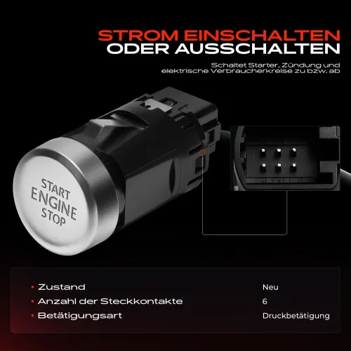 Zünd-/Startschalter Frankberg 5481FB0055915 Bild Zünd-/Startschalter Frankberg 5481FB0055915