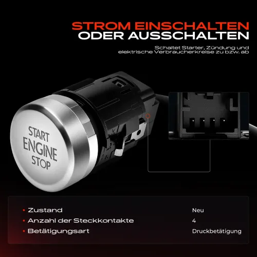 Zünd-/Startschalter Frankberg 5481FB0055917 Bild Zünd-/Startschalter Frankberg 5481FB0055917