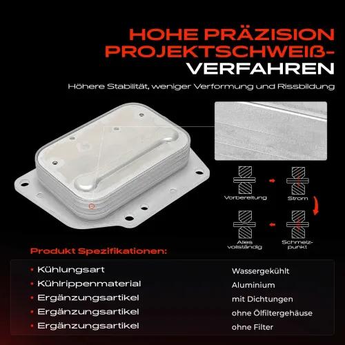 Ölkühler, Motoröl Frankberg 5481FB0056004 Bild Ölkühler, Motoröl Frankberg 5481FB0056004