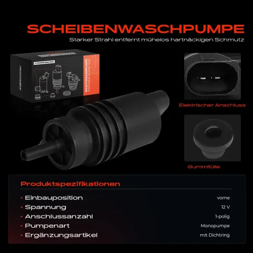 Waschwasserpumpe, Scheibenreinigung Frankberg 5481FB0056069 Bild Waschwasserpumpe, Scheibenreinigung Frankberg 5481FB0056069