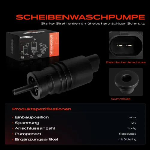 Waschwasserpumpe, Scheibenreinigung Frankberg 5481FB0056070 Bild Waschwasserpumpe, Scheibenreinigung Frankberg 5481FB0056070
