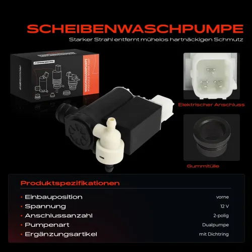 Waschwasserpumpe, Scheibenreinigung Frankberg 5481FB0056081 Bild Waschwasserpumpe, Scheibenreinigung Frankberg 5481FB0056081