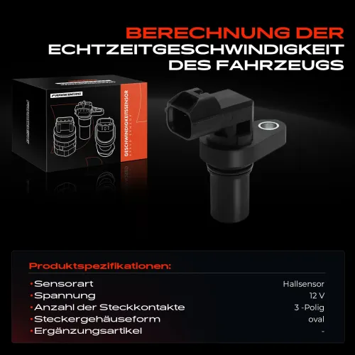 Sensor, Geschwindigkeit 12 V Frankberg 5481FB0056104 Bild Sensor, Geschwindigkeit 12 V Frankberg 5481FB0056104