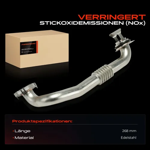 Rohrleitung, AGR-Ventil Frankberg 5481FB0056186 Bild Rohrleitung, AGR-Ventil Frankberg 5481FB0056186