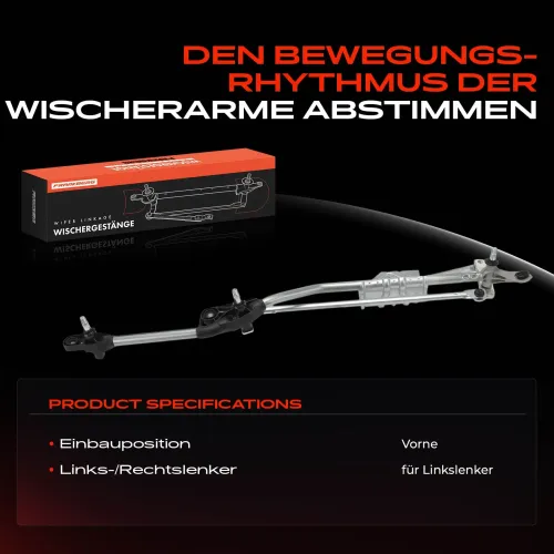 Wischergestänge vorne Frankberg 5481FB0056213 Bild Wischergestänge vorne Frankberg 5481FB0056213